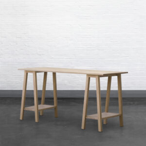 Slat Trestle Desk