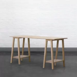 Slat Trestle Desk